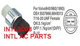 Car ac Pressure Switch for Volvo 940-960 1993